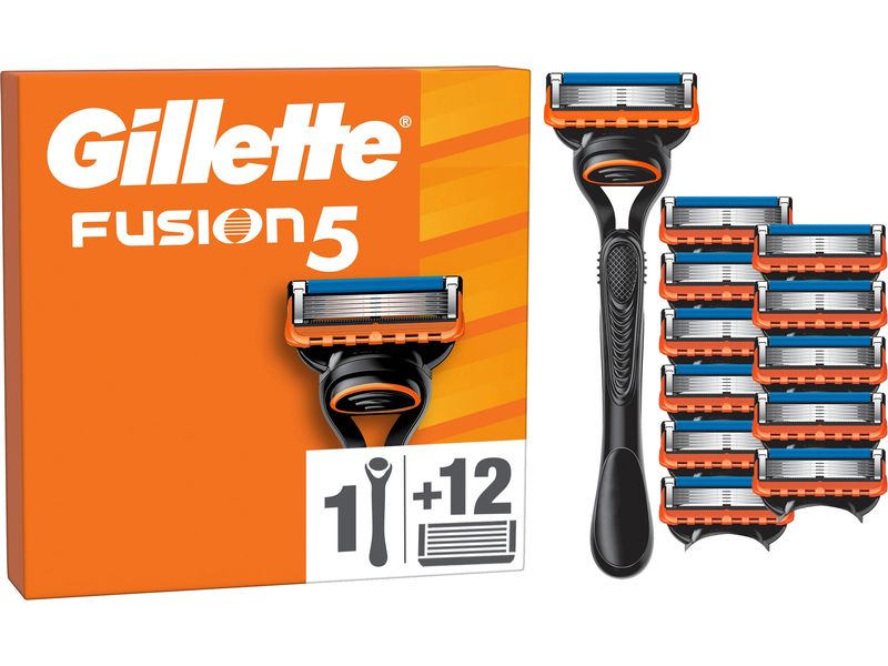 [2191390] Gillette Herrenrasierer Fusion5 12er + Handstück