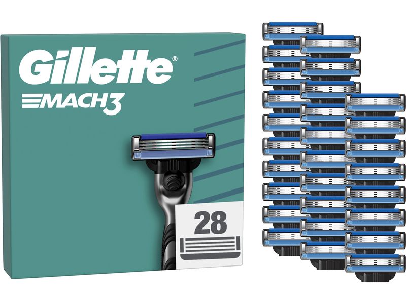 Gillette Rasierklingen Mach3 28 Stück