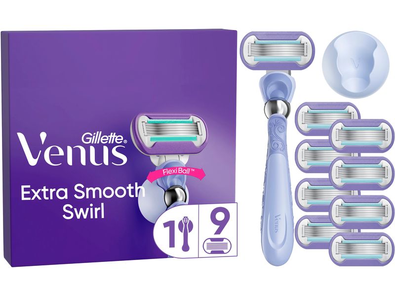 [2191422] Gillette Venus Venus Swirl Rasierer Systemklingen 9er + Handstück