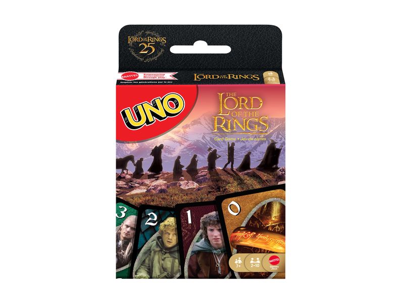 [2191941] Mattel Spiele UNO Der Herr der Ringe