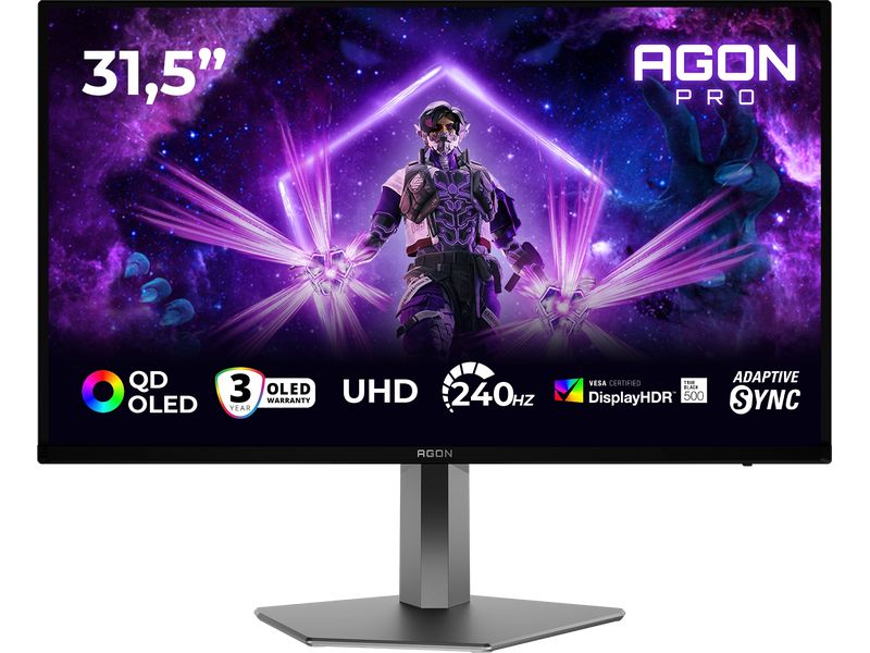 AOC Monitor AGON PRO AG326UZD2 31.5 ", 3840 x 2160 (Ultra HD 4K)