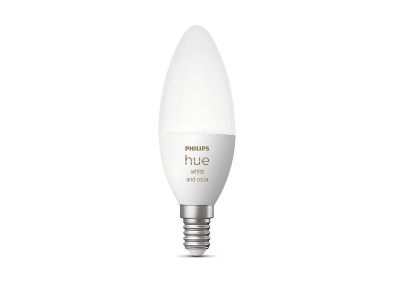 Philips Hue Hue WCA B39 E14 Smarte LED Kerzenlampe 500 lm