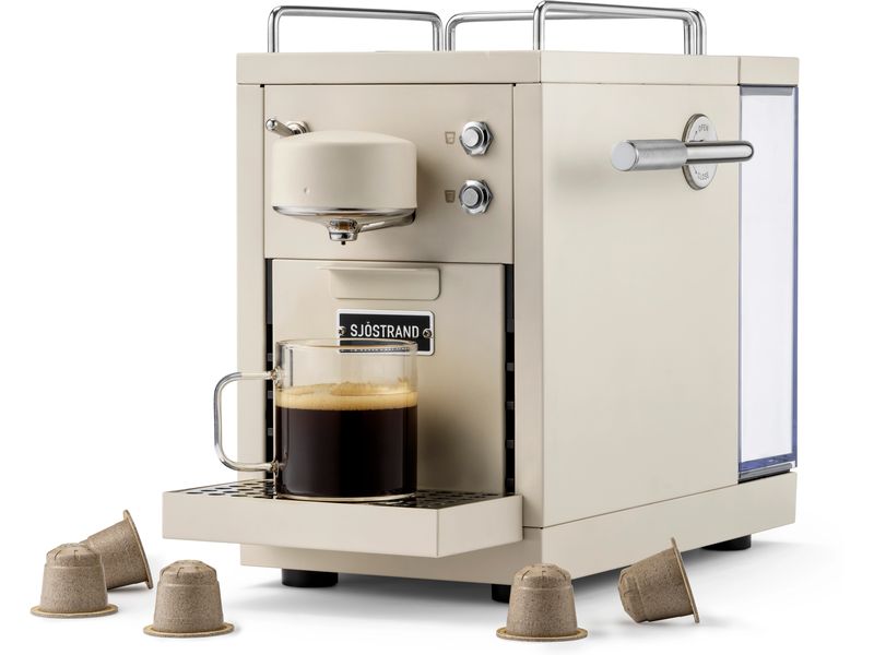 Sjöstrand Kapselmaschine The Original 2.0 Beige