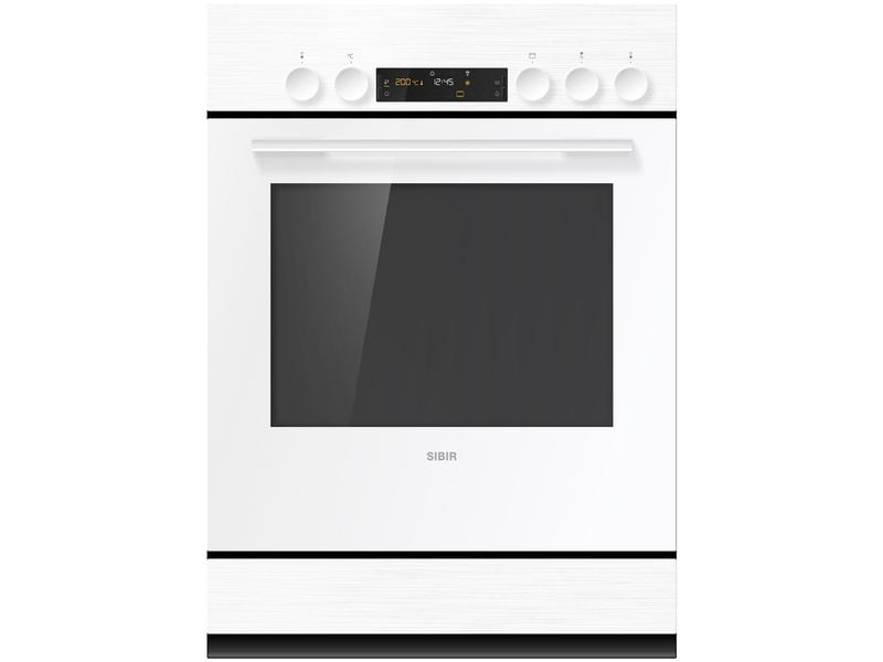 Sibir Einbaubackofen EH Tritherm 3 V400 22019 Weiss A