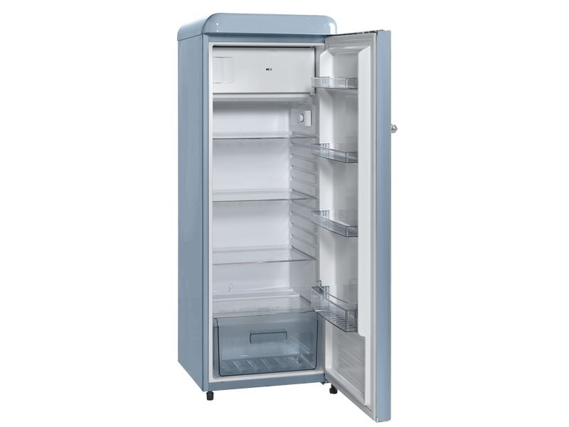 Sibir Kühlschrank OT 23010 AB Aqua Blue, Rechts
