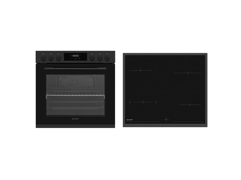 Sharp Kochherd K-72P19BNH-EU Poly-Set
