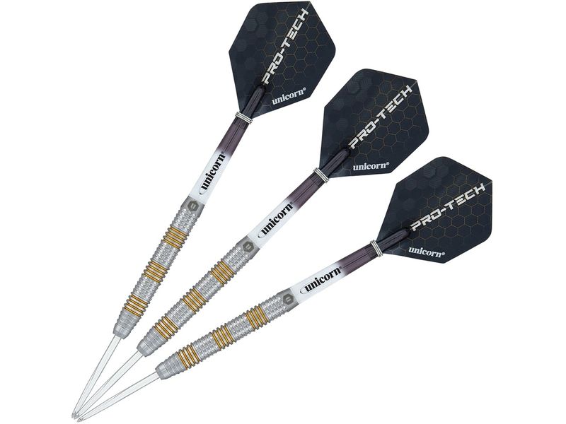 [1986215] Unicorn Dartpfeile Pro-Tech Style 3 Steel Tip Dart 21g 3 Stück (21 g)