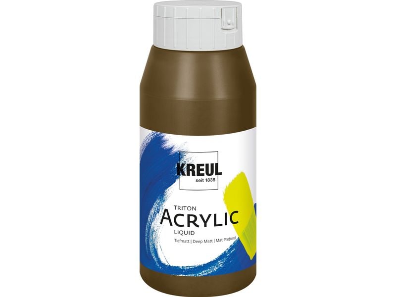 [1905727] Kreul Acrylfarbe Triton Acrylic Liquid Havannabraun 750 ml (Braun)