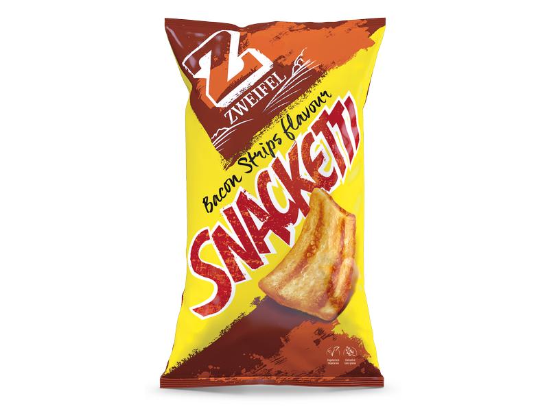 Zweifel Chips Snacketti Bacon flavour Strips 75 g