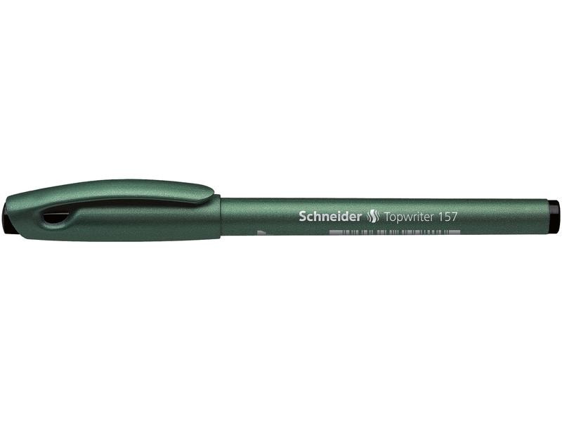 Schneider Faserschreiber 157 0.8 mm, Schwarz, 1 Stück
