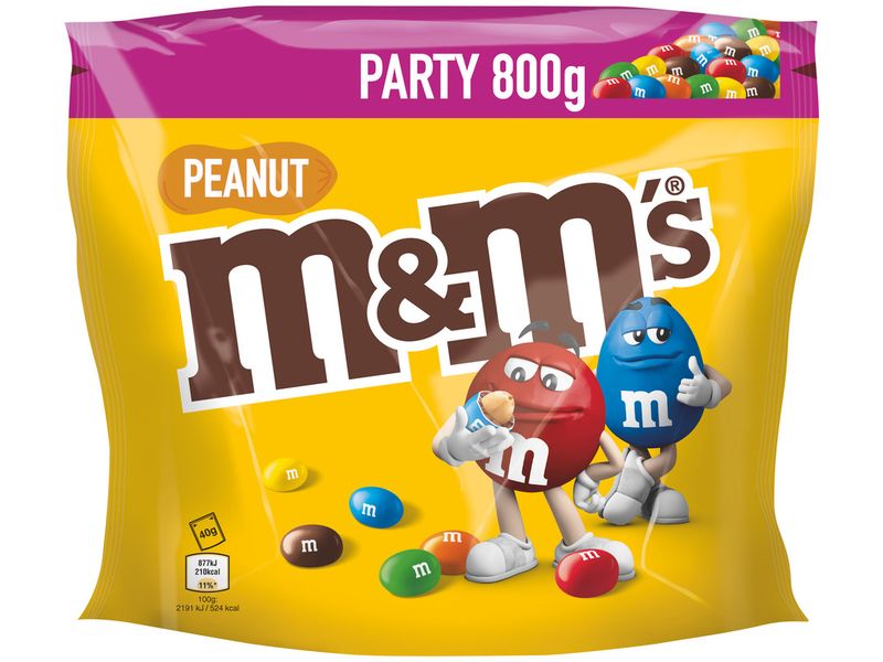 M&M's M&M's Schokolade Peanut Party 800 g