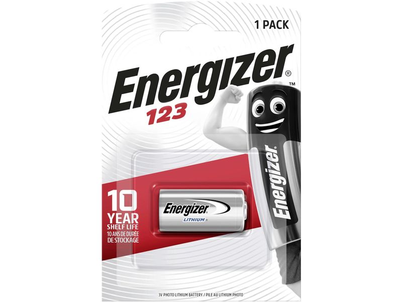 Energizer Photobatterie Lithium 123 , 1 Stück