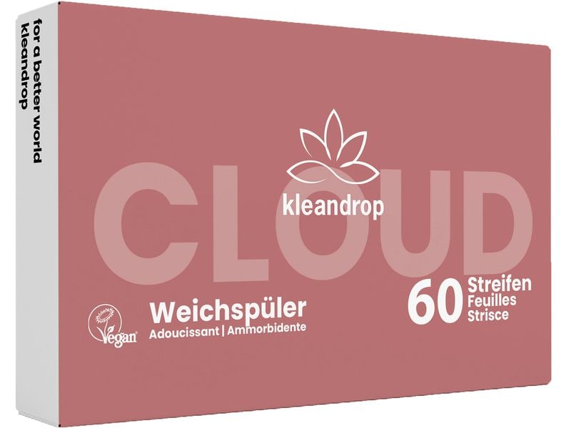 [1677392] kleandrop Weichspüler Streifen Clouds 60 Stück (60 Stück)