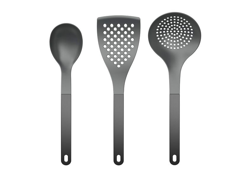 [2017889] Rosti Optima Küchenhelfer-Set Schwarz (Schwarz)