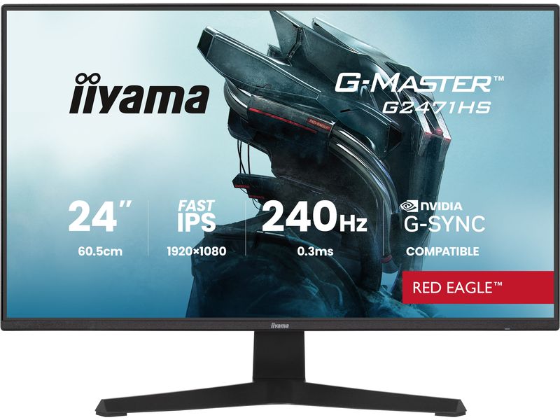 iiyama Monitor G-Master G2471HS-B1 23.8 ", 1920 x 1080 (Full HD)