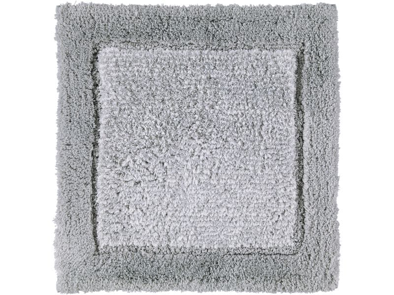 Cawö Badteppich Two-Tone 60 x 60 cm, Dunkelgrau