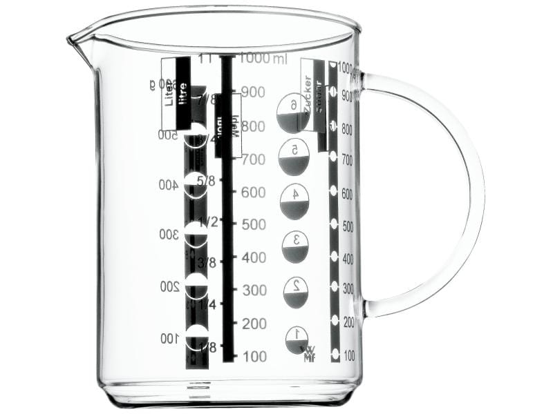 WMF Messbecher Gourmet 10 dl, Transparent