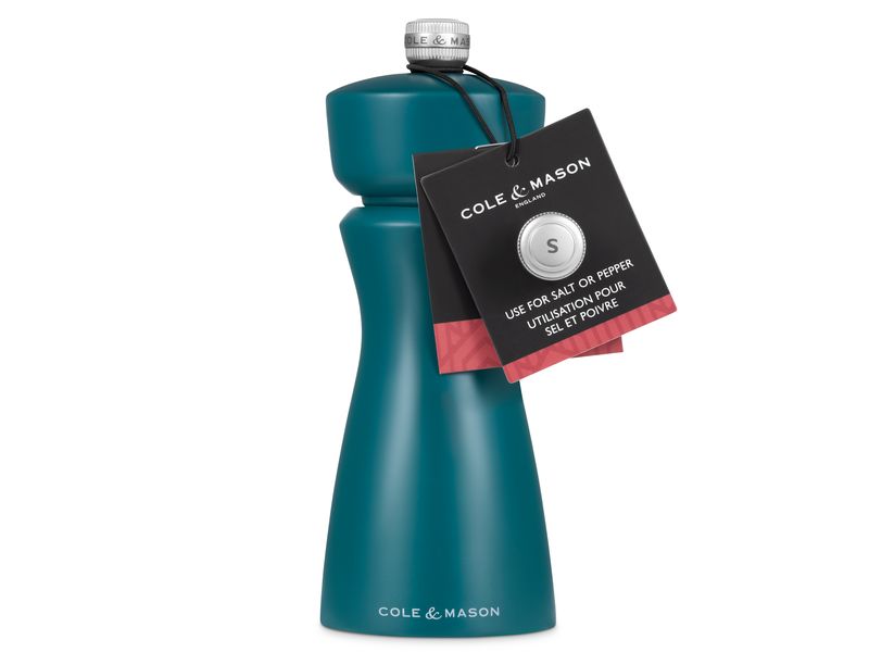 Cole&Mason Salz- oder Pfeffermühle Kenton 15 cm, Blau