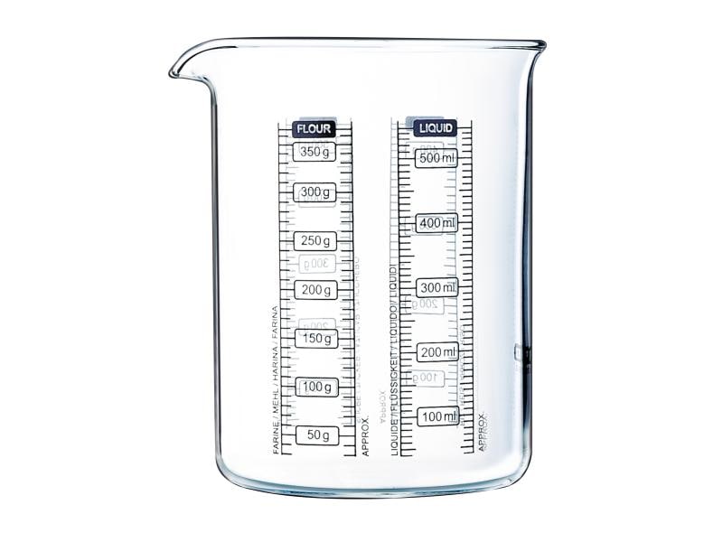 Pyrex Messbecher 5 dl, Transparent
