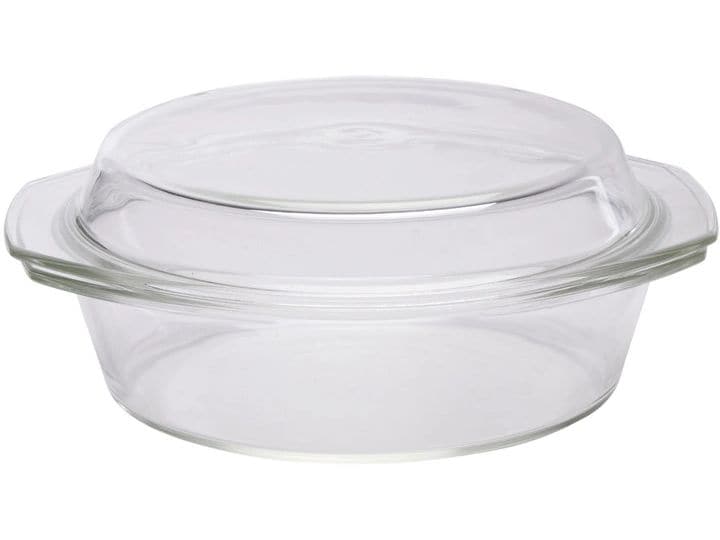 [2025409] alpina Auflaufform 2.5 l Oval, Transparent (2.5 l)