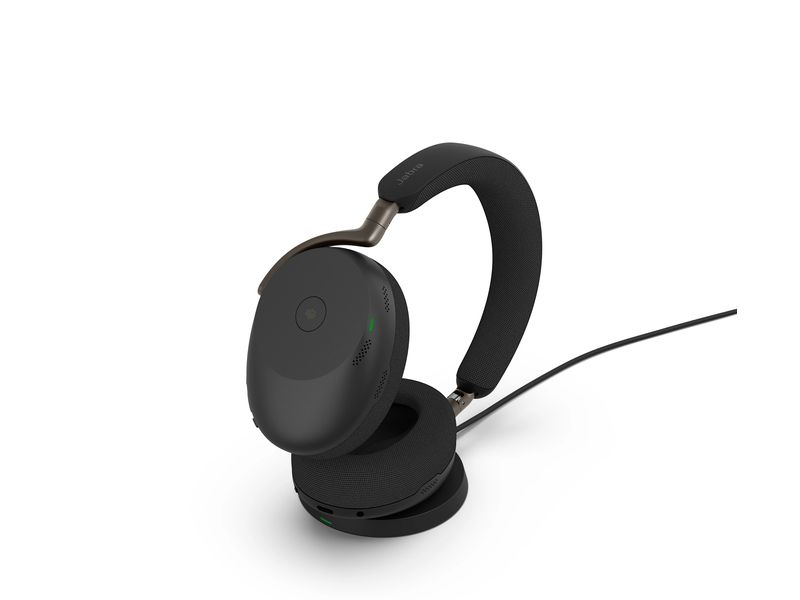 Jabra Headset Evolve3 85 MS WLC Bluetooth, USB-A, Schwarz