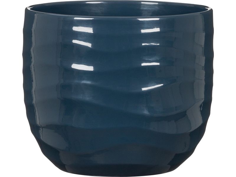 scheurich Blumentopf Breeze Deep Ocean, 24 cm