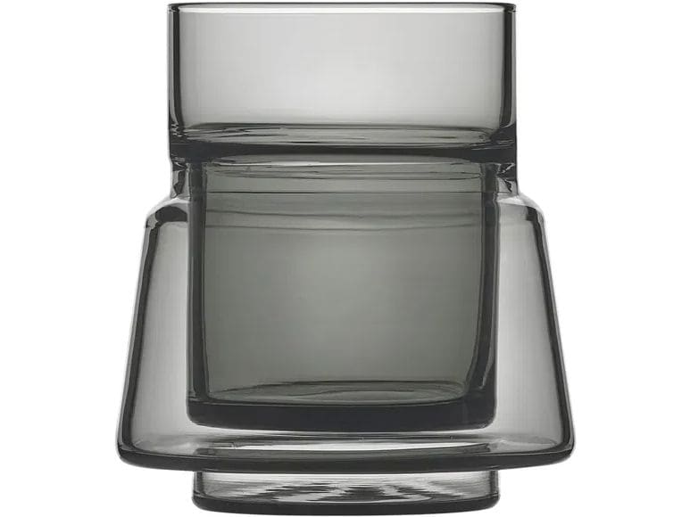 Jacob Jensen Thermo-Glas Doppelwandgläser Small 70 ml, Schwarz