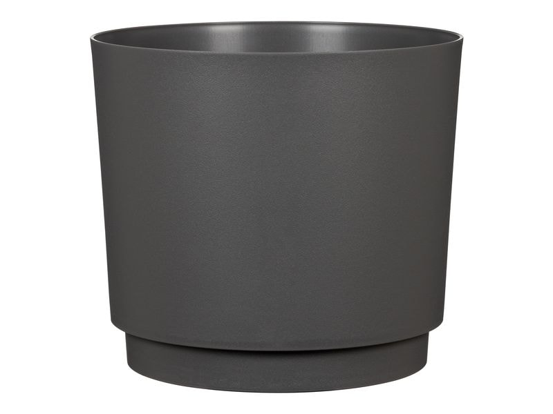 scheurich Blumentopf Plano Nero, 21 cm