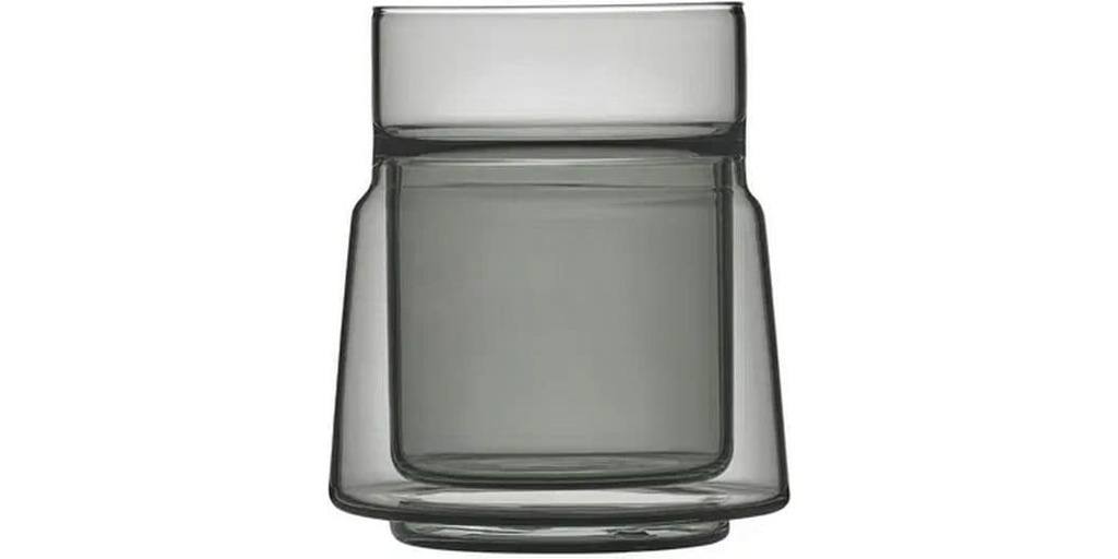 [2014810] Jacob Jensen Thermo-Glas Doppelwandgläser Medium 210 ml, Schwarz (Schwarz)