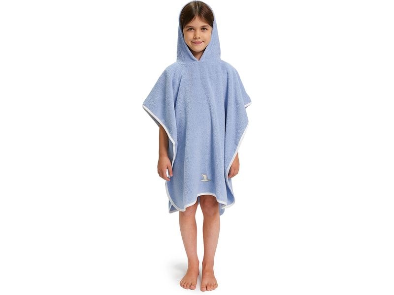 Möve Poncho Soft Hug Grösse 110-128, Aqua