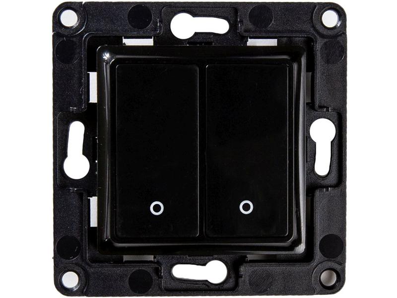 [1534280] Shelly Shelly Wall Switch 2 schwarz (Schwarz)