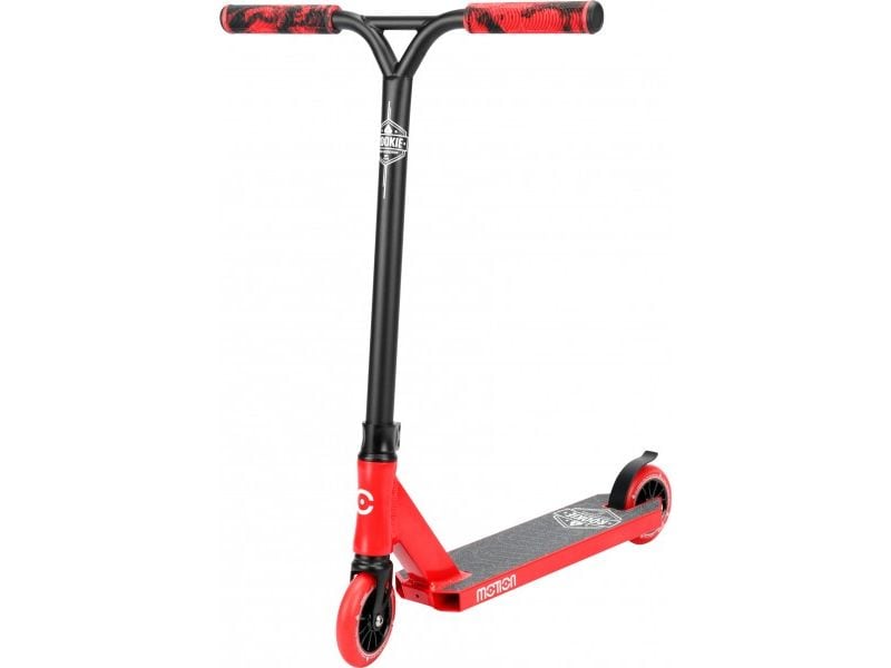 [1871579] Motion Motion Freestyle Scooter Rookie Pro Schwarz/Rot (Schwarz / Rot)