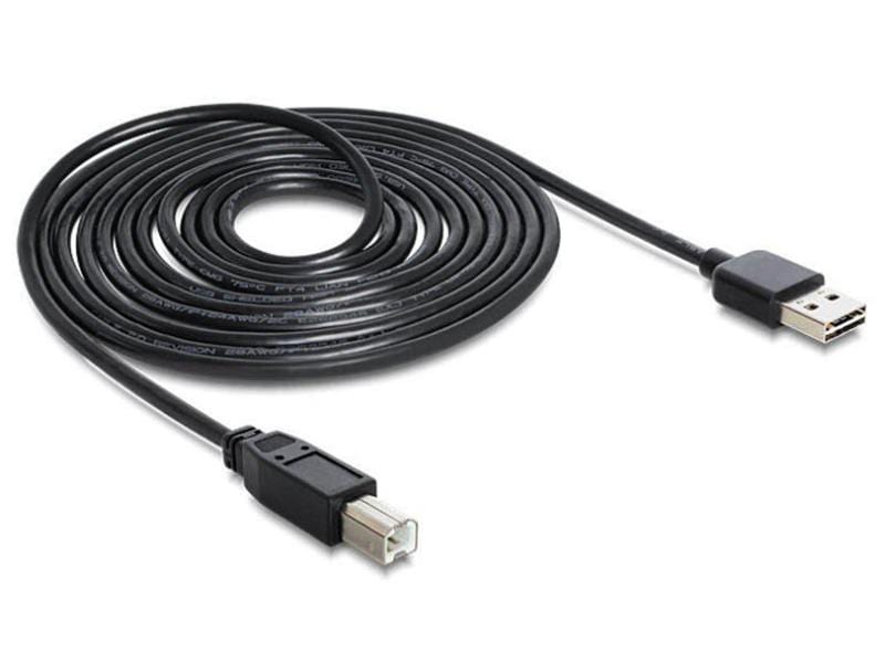 Delock USB 2.0-Kabel EASY-USB USB-A - USB-B 2 m