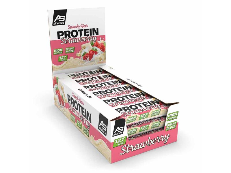 [1600648] All Stars Riegel Protein Snack Erdbeere 35 g (Erdbeere)