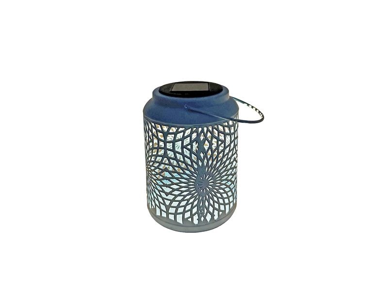 Dameco Laterne Muster Blau