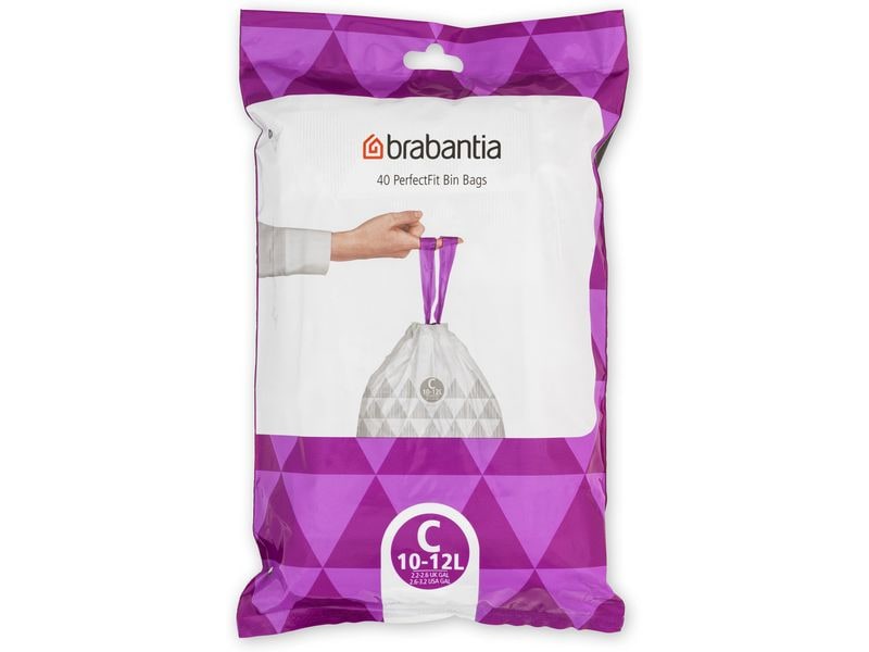 Brabantia Kehrichtsack PerfectFit C 10-12 l, 40 Stück