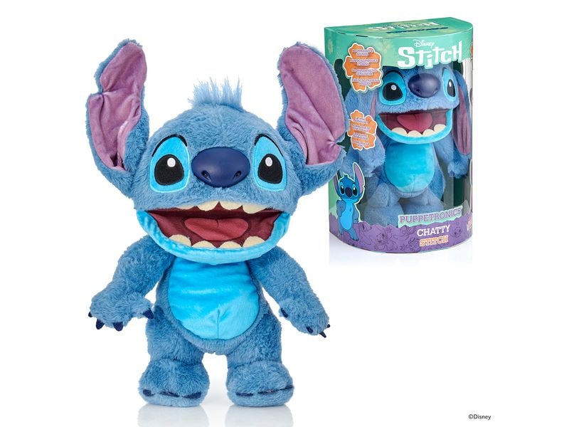 [2042722] Stitch Funktionsplüsch Chatty Stitch 30 cm, Assortiert (Blau)