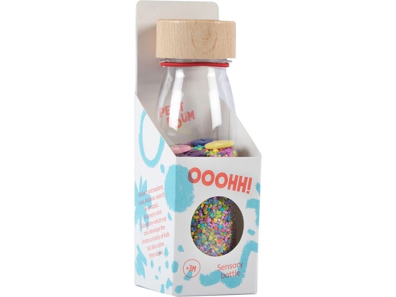Sombo Sensorikflasche mit Sound – clownfisch 15.5 cm