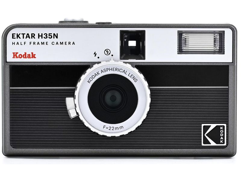 [2054630] Kodak Analogkamera EKTAR H35N Schwarz (Schwarz)