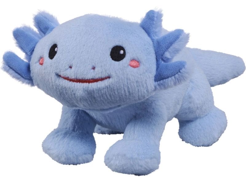 Bauer Plüsch Axolotl 20 cm Blau