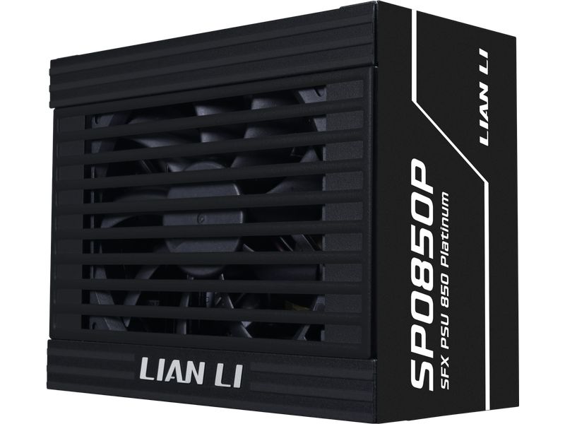 [2045751] Lian Li Netzteil SP850 SP Platin 850 W Schwarz (850 W, Schwarz)