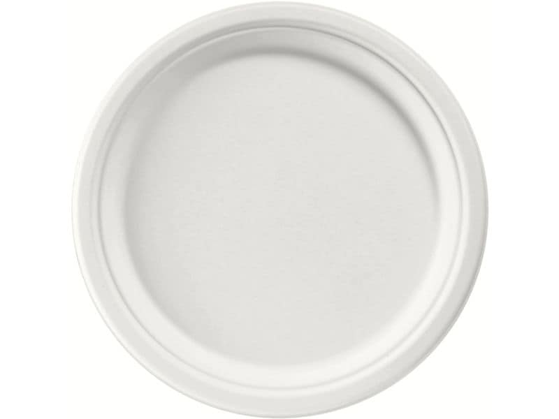 Duni Einwegteller 26 cm, 50 Stück, Weiss