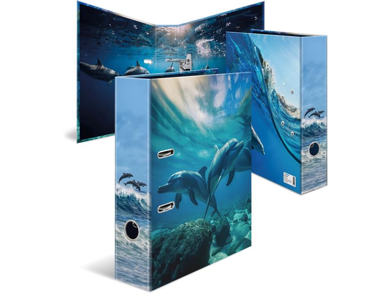 [2054855] HERMA Motiv-Ordner A4 Delfin 1 Stück (Delphin)