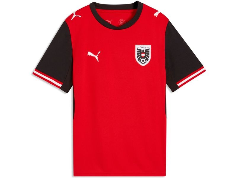 PUMA Jersey ÖFB Home Replica Jr Rot, 128