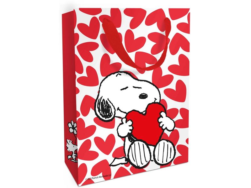 Braun + Company Geschenktasche Snoopy Love 24 x 36 x 13 cm