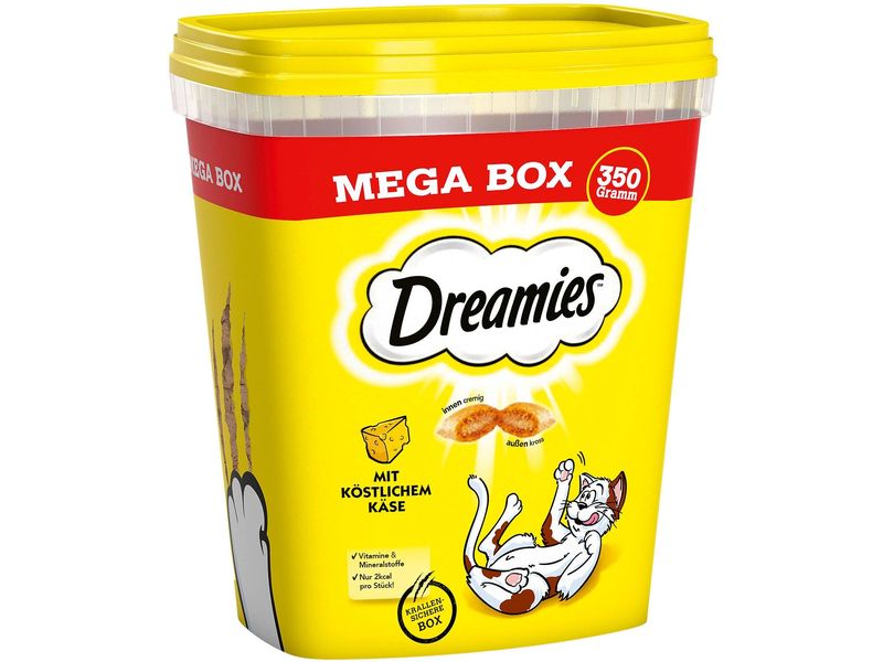 [1881661] Dreamies Katzen-Snack Tub Käse 350 g (350 g)