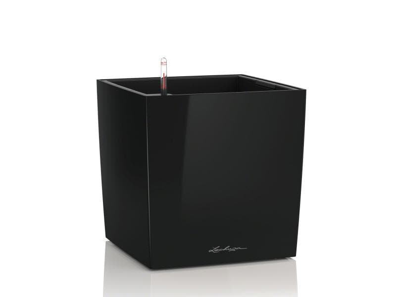 [494373] Lechuza Cube 50 Schwarz hochglanz (Schwarz)