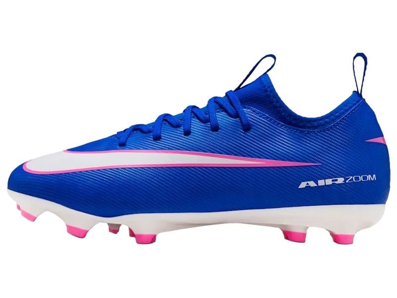 NIKE Fussballschuhe Jr Zoom Vapor 16 Academy FG/MG Blau/Weiss, 33