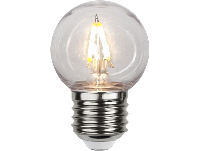 Star Trading LED Leuchtmittel, E27 G45 Outdoor Lighting PC Cover Filament