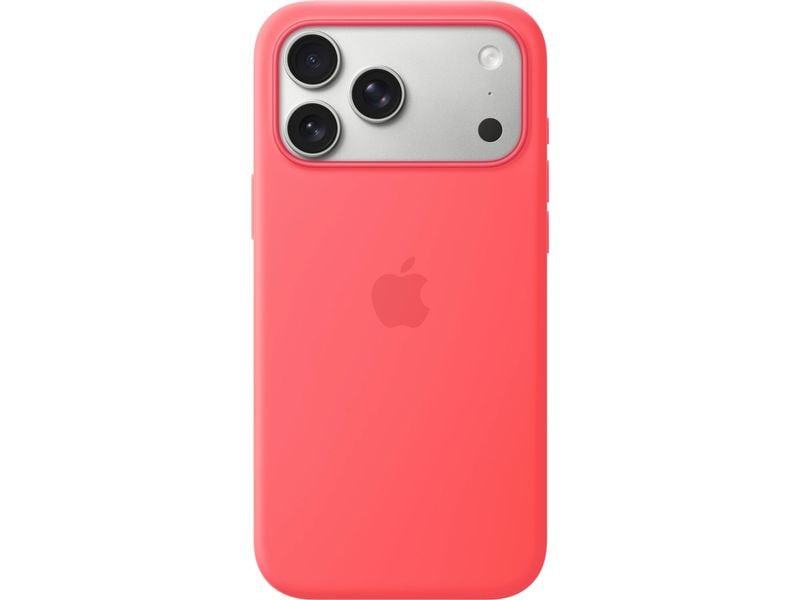 Apple Silicone Case mit MagSafe iPhone 17 Pro Max Bright Guava